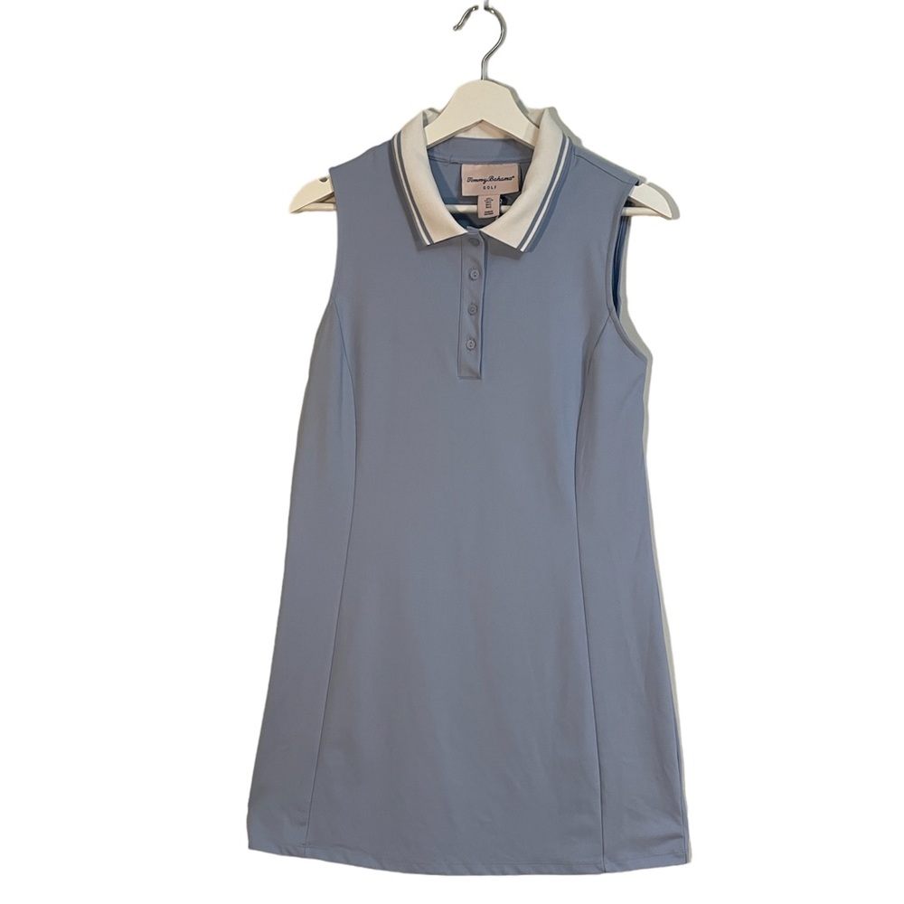 Tommy Bahama golf dress light blue Sz L with matching shorts